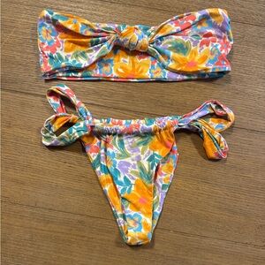 Stone Fox Swim Floral Bikini size S/M
